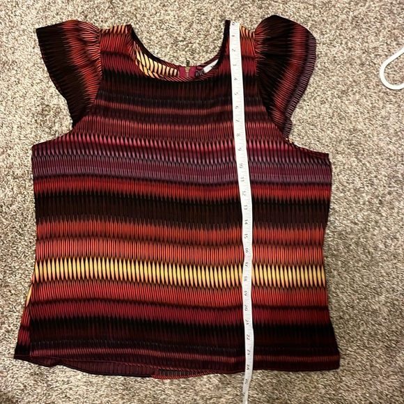 Worthington Multicolor Women's Top size large - Picture 7 of 9